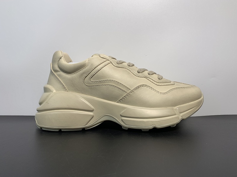 【DA80BV】Gucci/古驰 Rhyton Vintage Trainer Sneaker 联名款老爹鞋/印花款 原装意大利进口 里外全皮 全套包装 全头层顶级软牛皮  尺码：35-45