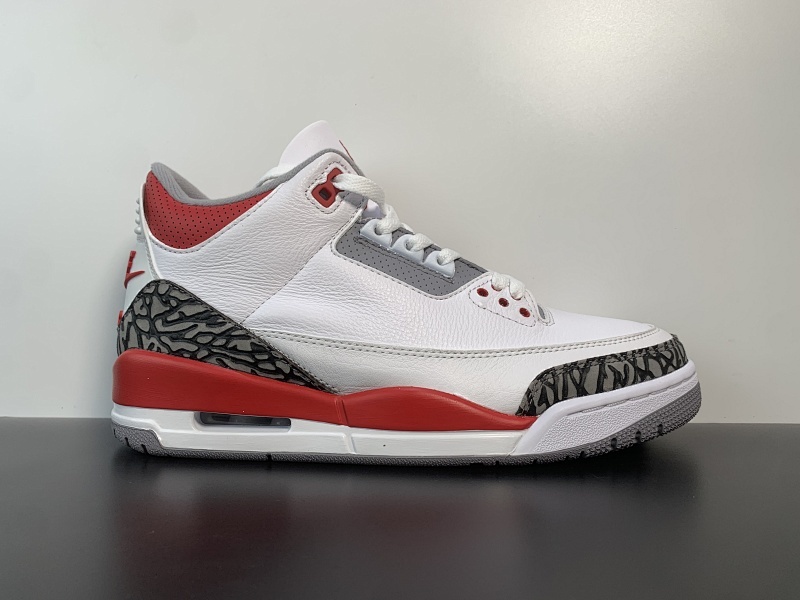 Air Jordan 3 OG “Fire Red” AJ3流川枫 火红 DN3707-160尺码40-47.5