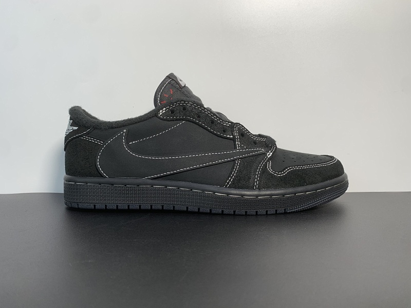 外贸版本 Air Jordan 1 Travis Scott 5.0全黑货号DM7866-001尺码36-47.5