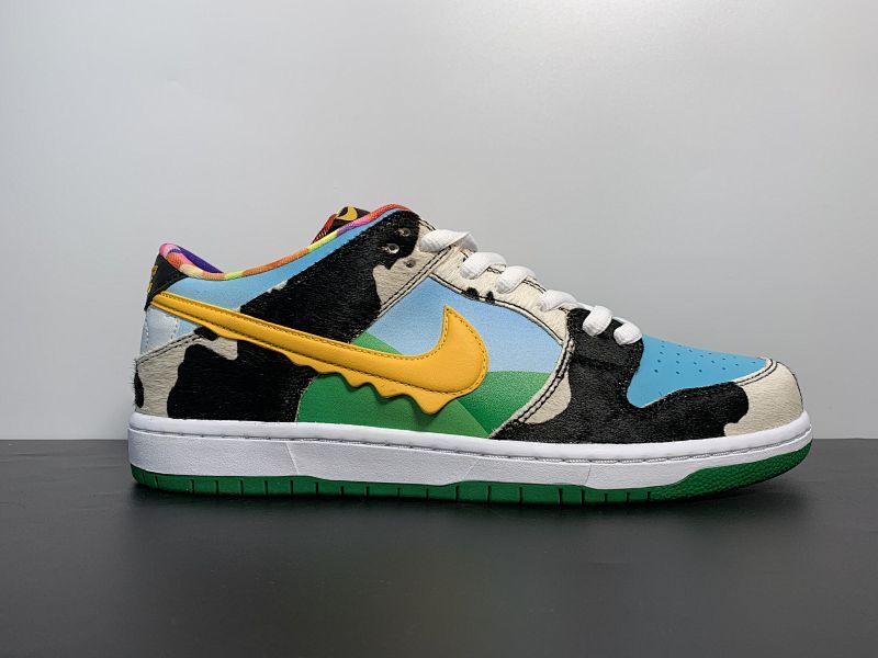 【BA80BA】【DA40BA】Nike SB Dunk Low Pro QS"Chunky Dunky"  奶牛冰淇淋联名款 低帮运动休闲板鞋 CU3244-100 尺码：36-45