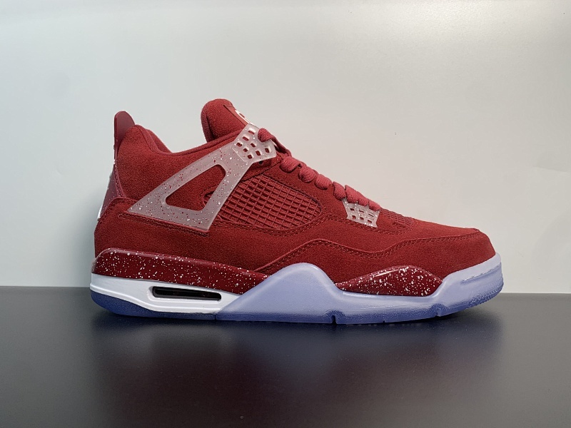 Air Jordans 4 Retro Oklahoma Sooners 俄克拉荷马 大学红 原装版本货号：AJ4-904282 号码：40-47.5