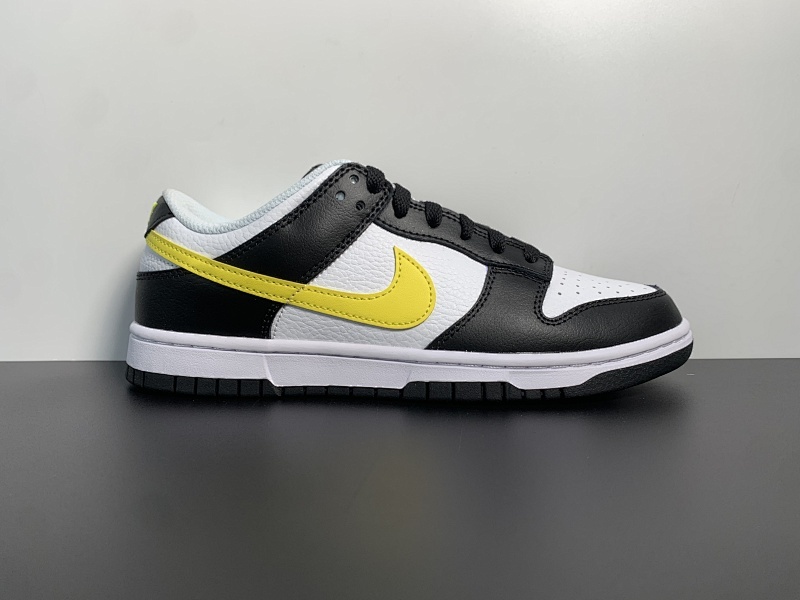 NK Dunk Low SB低帮黑黄熊猫 货号：FQ2431-001 尺码：36-47.5