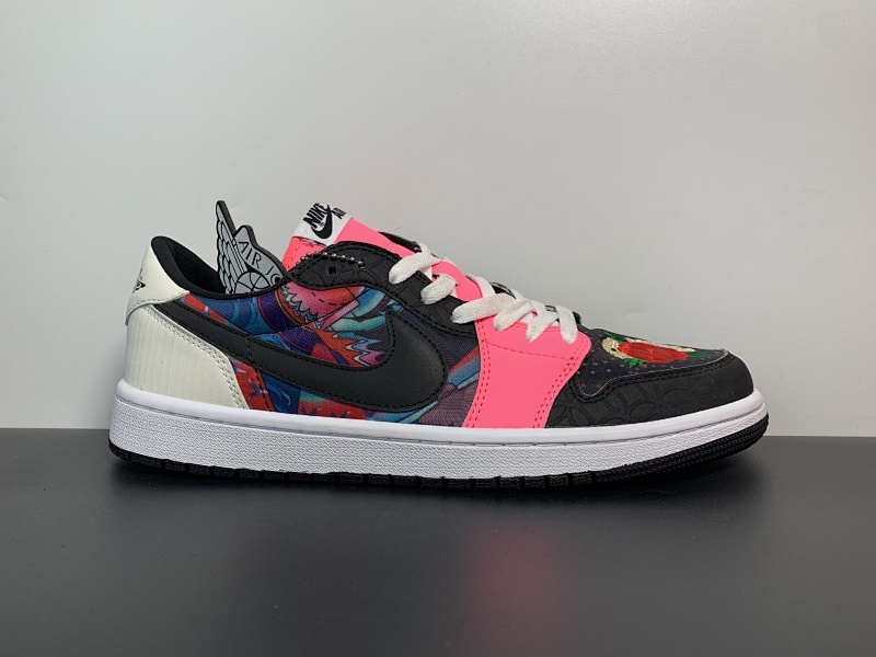 Air Jordan 1 Low OG CNY “Chinese New Year” 中国年 花卉 百家衣 低帮，货号：CW0418-006 尺码：36-46