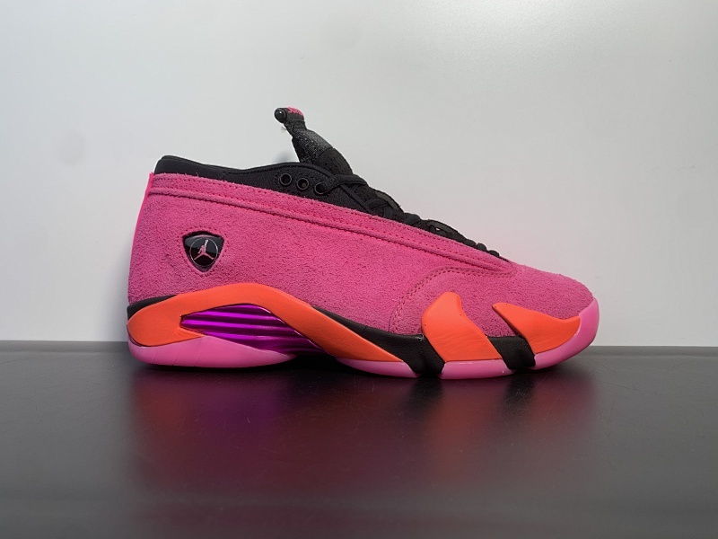aj14芭比粉 尺码：40.-47.5Air Jordan 14 Wmns AJ14 芭比粉 DH4121-600