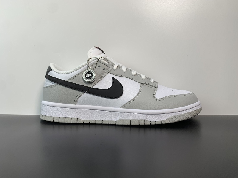 Dunk灰白黑刮刮乐 尺码：36-46 纯原版 耐克Nike Dunk Low 刮刮乐烟灰低帮 滑板鞋 DR9654-001