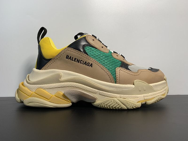 【DA00BA】巴黎世家老爹鞋黄绿 码数：35 36 37 38 39 40 41 42 43 44 45  483513