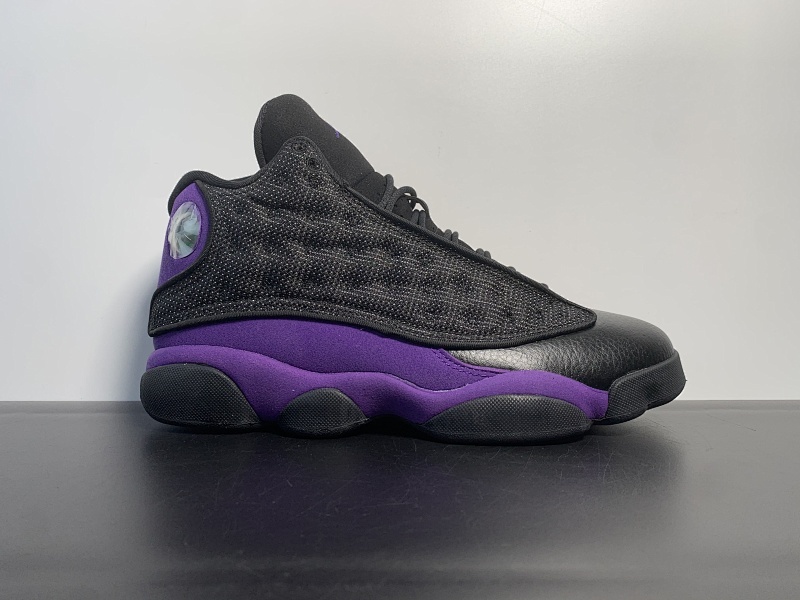 Air Jordan 13 Court Purple 黑紫货号#DJ5982-015 尺码40-47.5