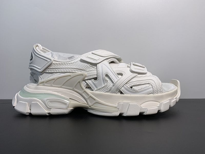 【DA50BA】Ok纯原扫描版本巴黎世家【Track 】4.0魔术贴凉鞋 Size:35-45全白