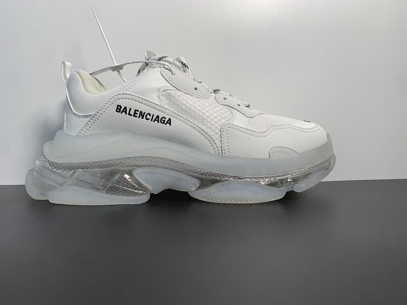 Balenciaga 巴黎世家厚底休闲老爹鞋全白气垫 高版本35-46