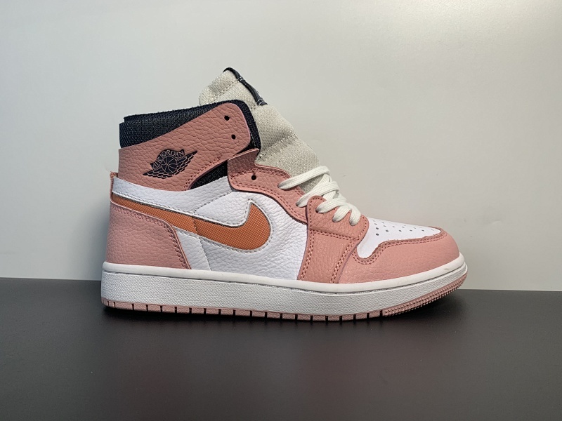 Air Jordan 1 Zoom Air CMFT 粉红釉 情人节 女款  尺码36-40
