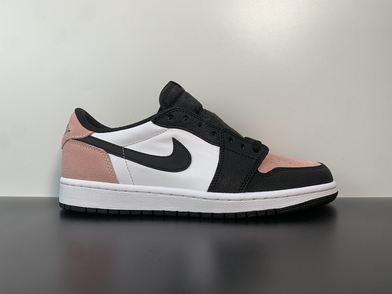 Air Jordan 1 Retro Low  " Bleached Coral  " AJ1乔1 低帮 黑粉脚趾 CZ0790-061 尺码36-47.5