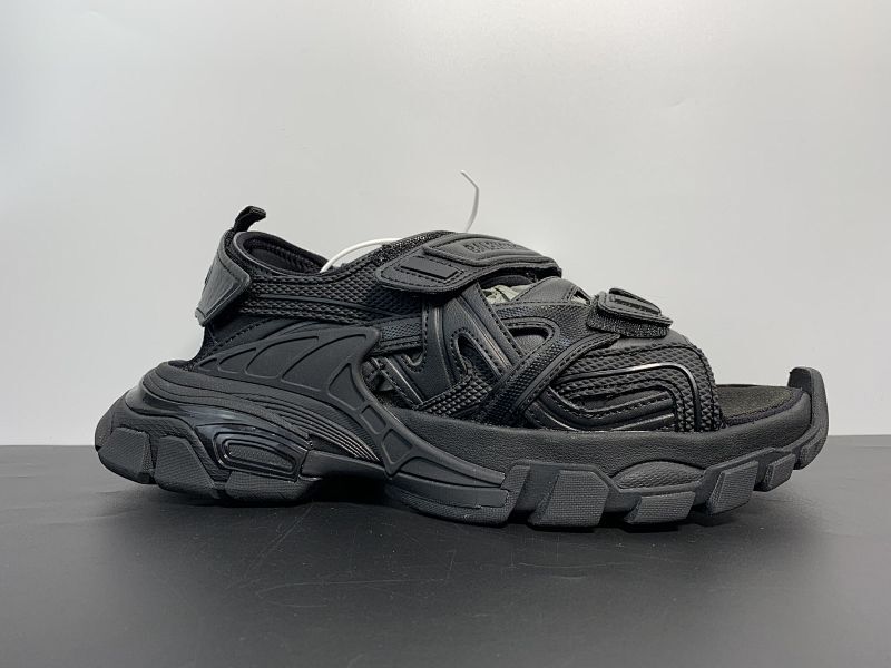 【DA50BA】Ok纯原扫描版本巴黎世家【Track 】4.0魔术贴凉鞋 Size:35-45全黑