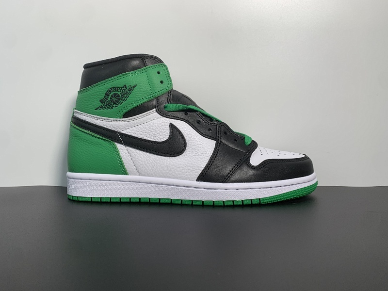 Air Jordan 1 High OG “Lucky Green” 白黑绿脚趾 货号：DZ5485-031 号码36-47.5