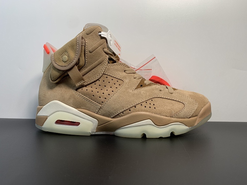 Travis Scott Air Jordan 6 " British Khaki " AJ6乔6 TS联名 DH0690-200