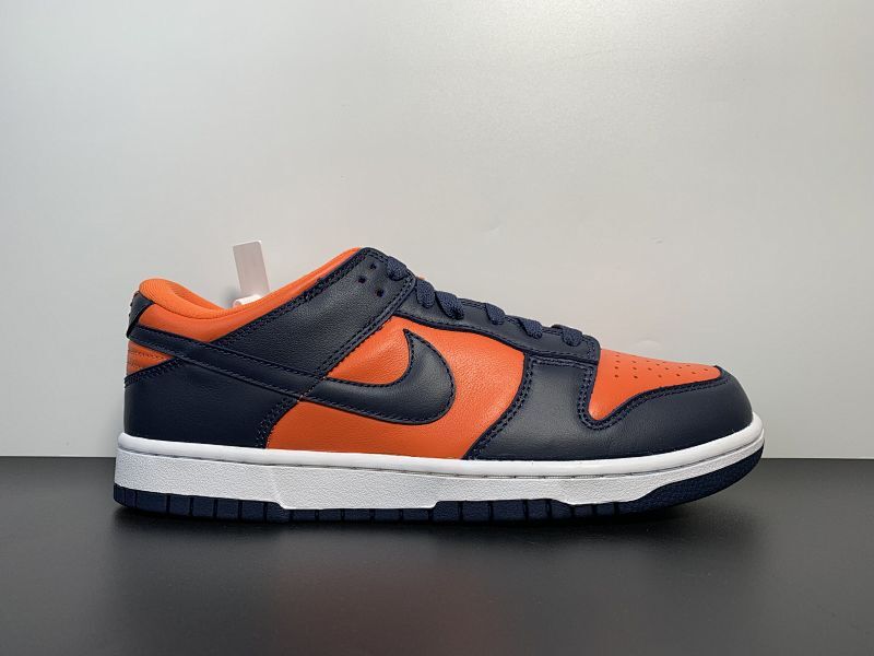 【BA60BA】NIKE Dunk Champ Colors 蓝橙  橙色鞋底配以深色海军覆层 白色中底饰有金色鞋舌 海军色橡胶底完成设计   尺码：40-46