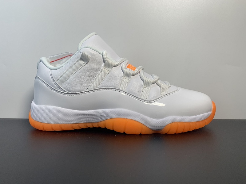Air Jordan 11 Low “Citrus” 白橘低帮 货号：AH7860-139 尺码40-47.5