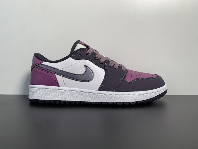 Air Jordan 1 Low Golf 幻彩紫白 高尔夫低帮 过验版货号：DZ9787-155尺码：35.5-46