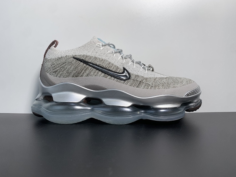 NK Air Max Scorpion fk "triple black" 灰色全掌气垫潮流复古休闲慢跑鞋 #原盒原配 独家开发 #原底大气垫 回弹反馈充足 尺码：35.5 ～47.5