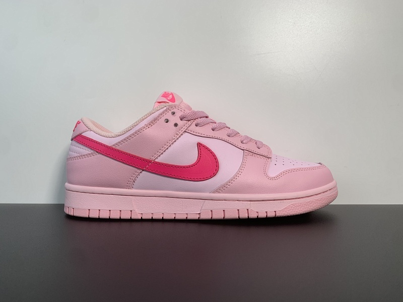 NK Dunk Low "Triple Pink" 粉 货号: DH9765-600 尺码36-46
