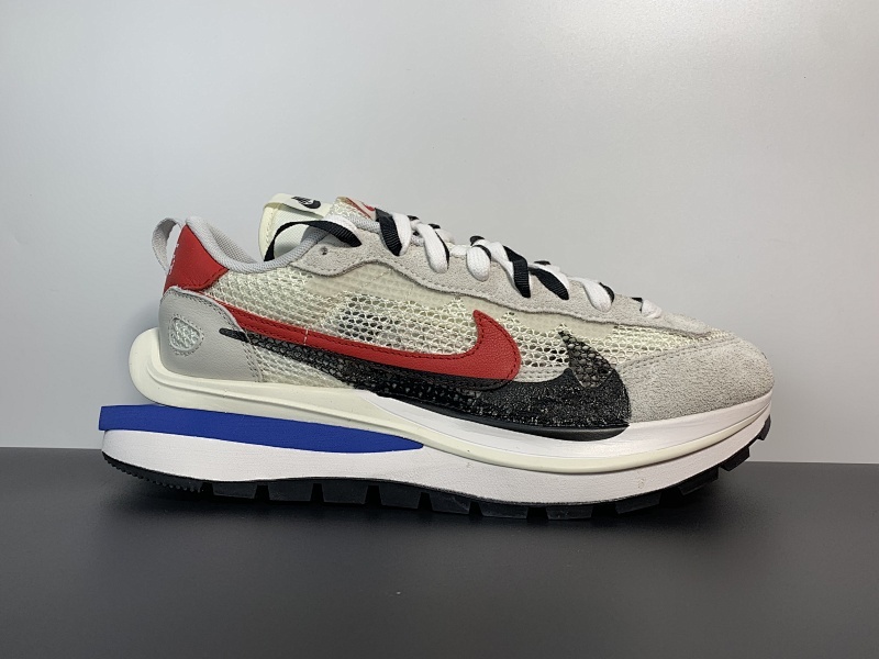 H12 Sacai x NK VaporWaffle 'Black White' 白红配色 独原纸板 奥地利进口玻璃冲刀 原厂高频印刷字体 正确墨绿色皮料 货号：CV1363-100 尺码 36 36