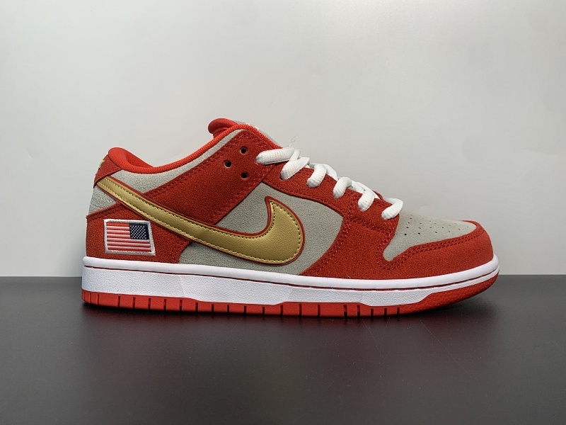 NK Dunk SB Low "Nasty Boys" 美国国旗 大厂出品 货号：​304292-610