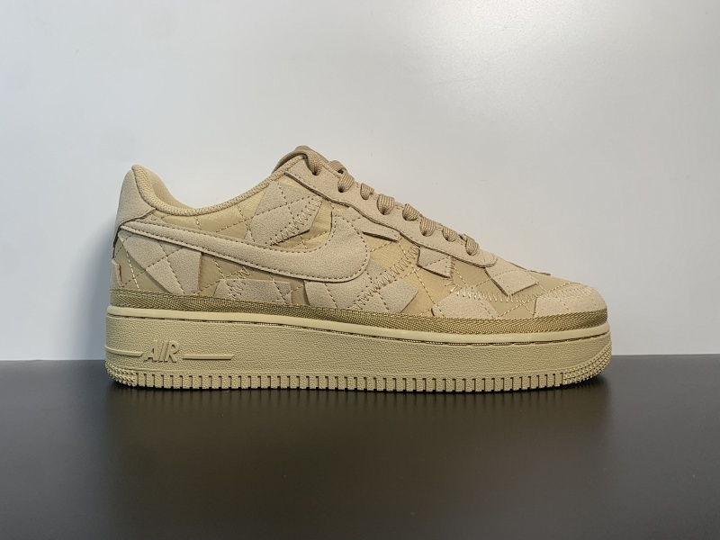 Billie Eilish x Nike Air Force 1 Low “Mushroom”“Sequoia”联名小麦色，货号：DQ4137-200 尺码：36-46