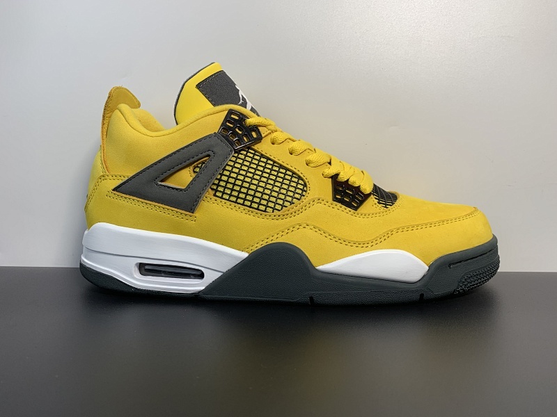 aj4电母 尺码：40.5-46 Air Jordan 4 lightning LS AJ4 电母 大黃蜂 闪电 314254-702