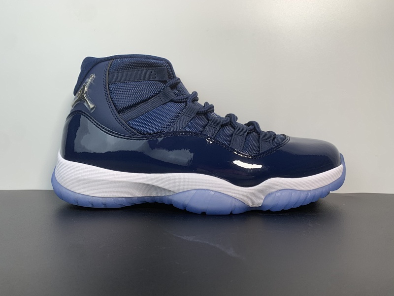 aj11深蓝色高帮 尺码：40-47.5Air Jordan 11 深蓝色 高帮378037-441