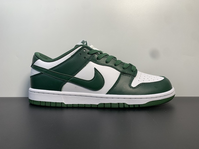 Nike SB Dunk Low Pro " Team Green " 白绿 低帮运动休闲板鞋 DD1391-101-700