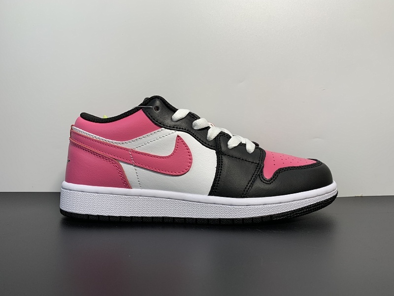 NIKE耐克 Air Jordan 1 Low GS AJ1女子低帮潮流缓震耐磨篮球鞋554723 554723-161粉紫白情人节 35.5