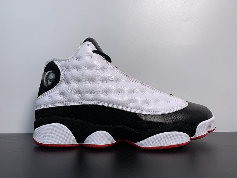 【DA00BA】【EX50BA】Air Jordan 13 He Got Game aj13 复刻熊猫 男篮球鞋！ 货号：414571-104  尺码：36-47.5