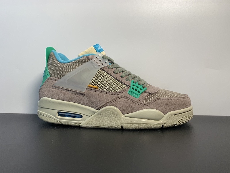 UNION x Air Jordan 4 "Taupe Haze" 灰褐色 货号：DJ5718-242   尺码：36/47.5
