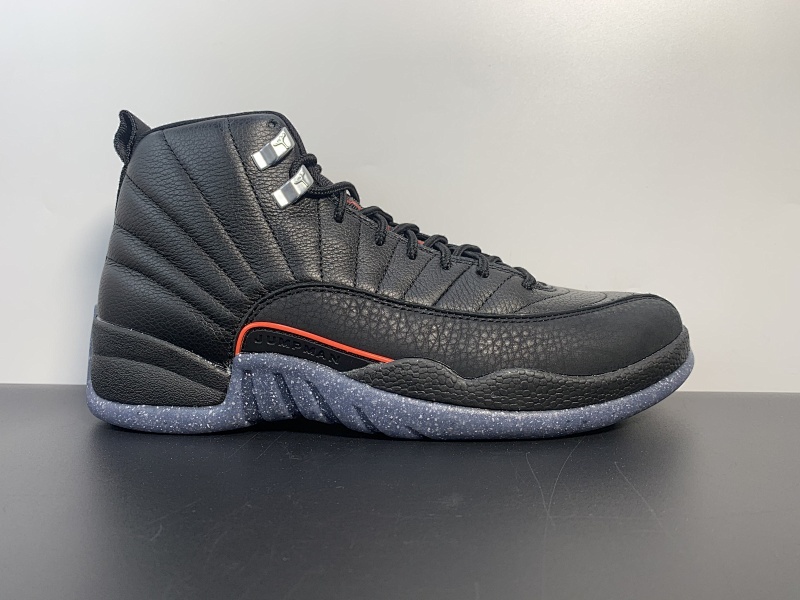 Air Jordan 12 “Utility”黑桔 货号：DC1062-006 尺码40-47.5