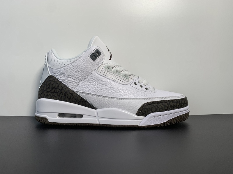 Air Jordan 3 “Mocha”货号：136064-122 乔3摩卡 乔3白咖爆裂纹 40-47