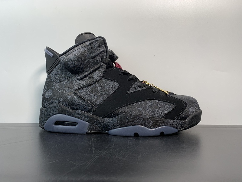 Air Jordan 6 SD WMNS “Singles Day”中国结！黑丝绸40-47.5。货号DB9818-001