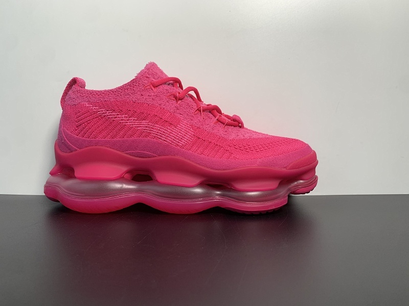 NK Air Max Scorpion fk "triple black粉红色全掌气垫潮流复古休闲慢跑鞋 #原盒原配 独家开发 #原底大气垫 回弹反馈充足 尺码：35.5 ～40