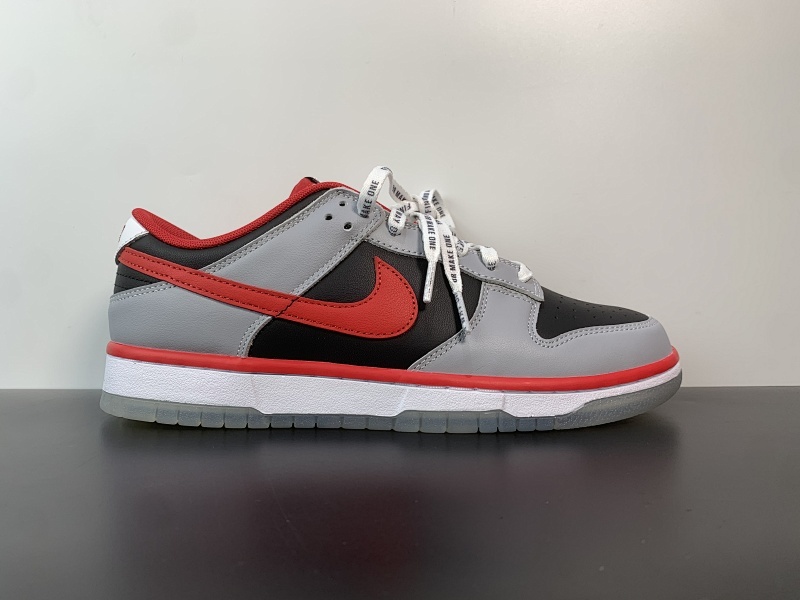 CAU x Nike Dunk Low黑灰红 货号：DR6189-001 尺码36-47.5