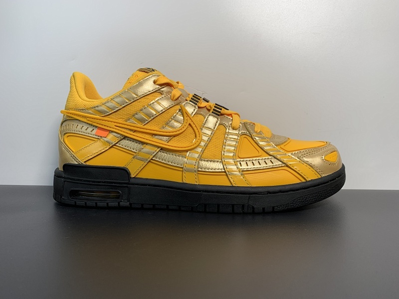 最强货品 OW联名Dunk黑金出货 OFF-WHITE x Air Rubber Dunk“University Gold”黑金亚洲限定货号：CU6015-700    SIZE: 40-47.5
