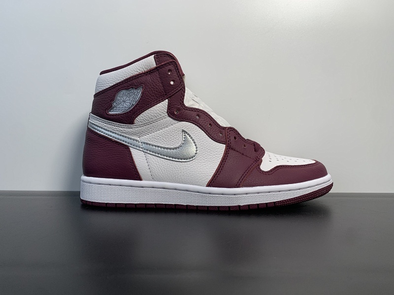 Air Jordan 1 Retro “Bordeaux” 波尔多/酒红色 顶级货号：555088-611尺码36-47.5