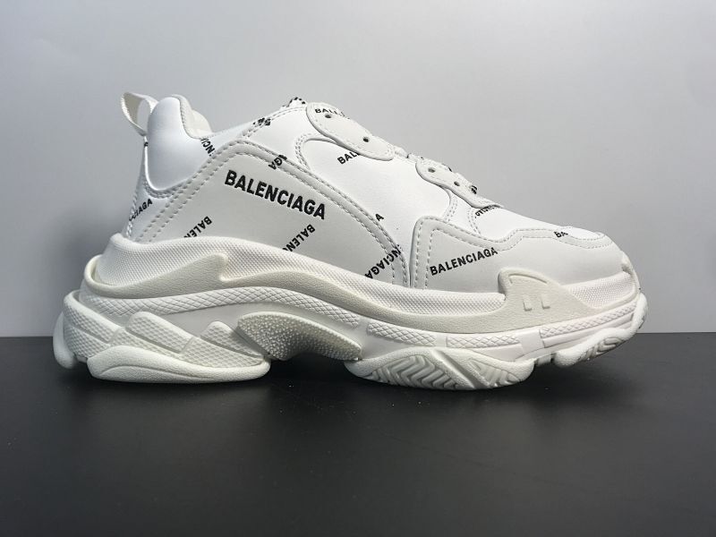 【EA50BA】巴黎世家20ss  字母logo印花白色  35-45    536737