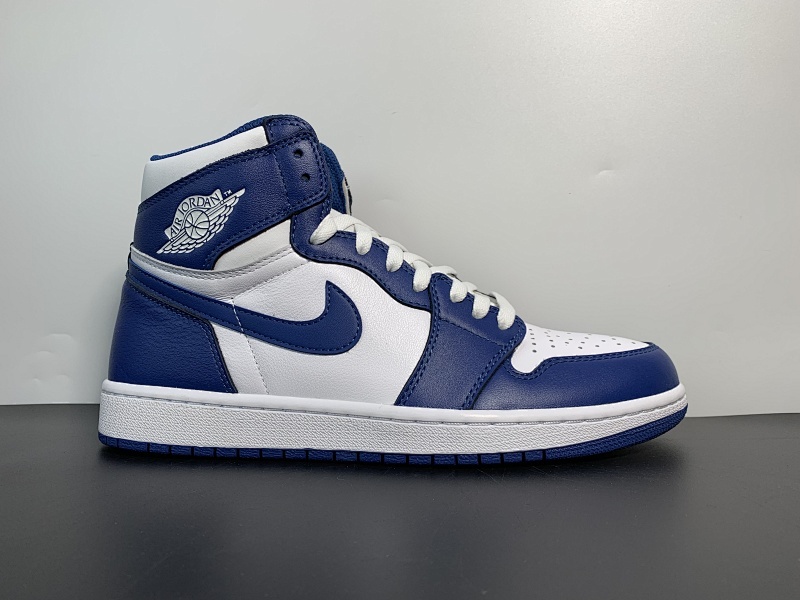 【EA50BA】Air Jordan 1 OG “Storm Blue” 风暴蓝 货号：555088-127 尺码：40-47