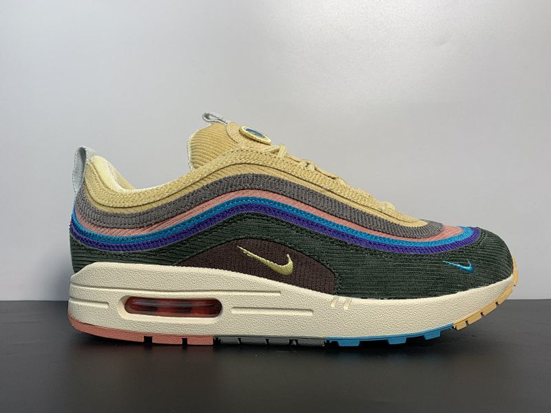 【CA80BA】NK Air Max 1/97 Sean Wotherspoon 灯芯绒 AJ4219-400   尺码：36-47.5