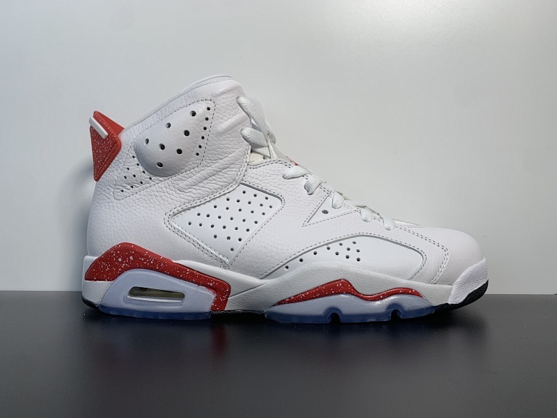 Air Jordan 6 “Red Oreo” 白红奥利奥 CT8529-162。尺码40-47.5