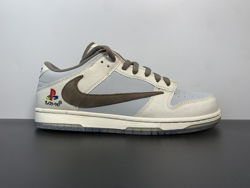 TS x PlayStation x NK SB Dunk PS5 三方联名 发售正确帆布版✔️Travis Scott DA1638 100尺码：40-46