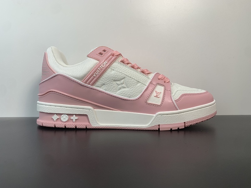 LouisVuitton路易威登 Trainer休闲板鞋白粉尺码38-46