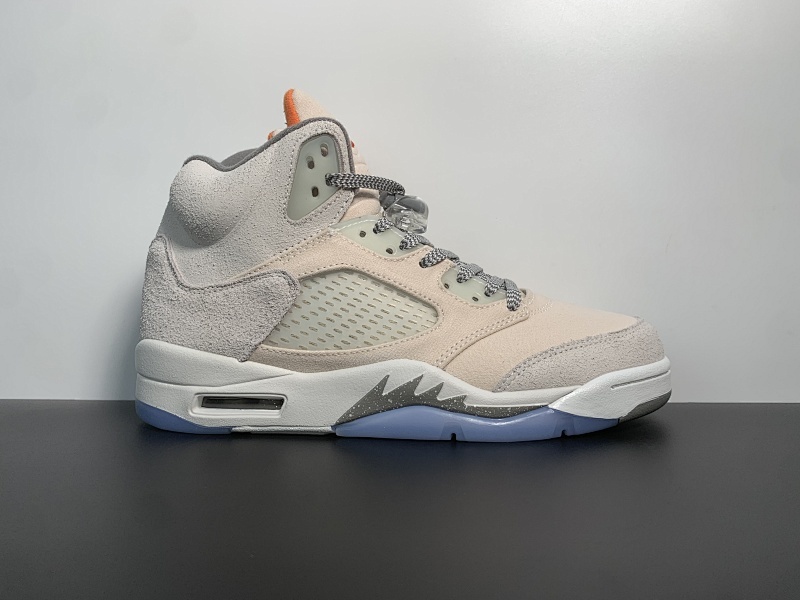 Air Jordan 5 SE Craft "Light Orewood Brown"灰色，货号：FD9222-180 尺码：40-47.5