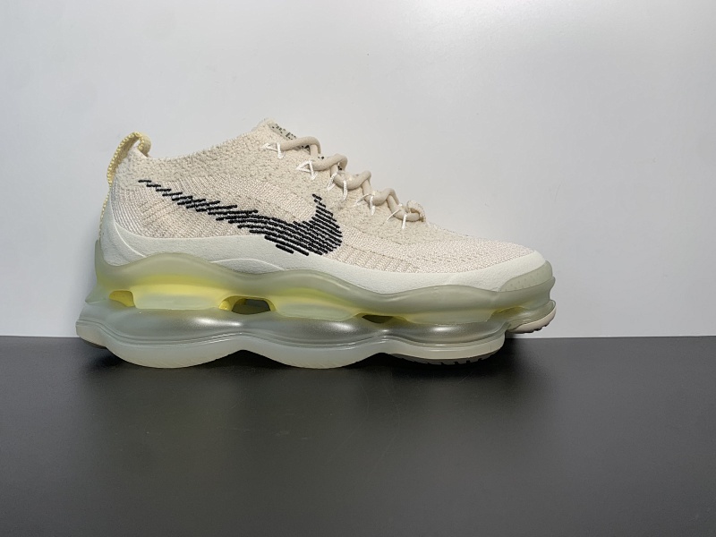 NK Air Max Scorpion FK"Iemon wash"米黄色 全掌气垫潮流复古休闲慢跑鞋  #原盒原配 独家开发 #原底大气垫 回弹反馈充足 尺码：35.5-47