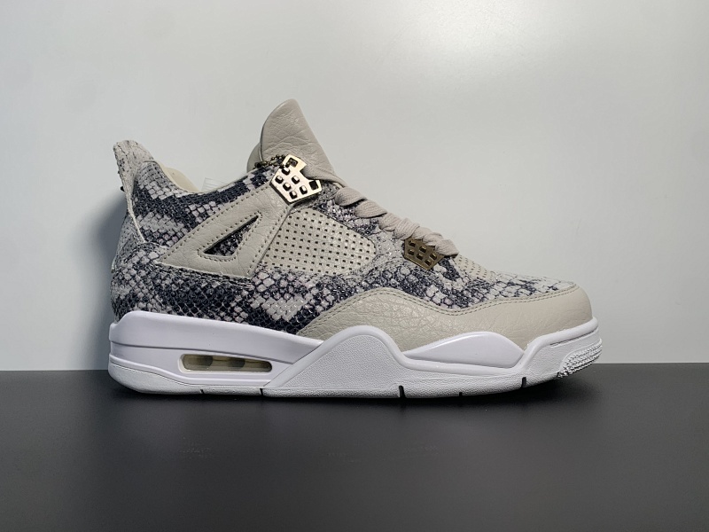 Air Jordan 4 Premium "Snakeskin"巅峰，蛇纹，货号：819139-030。尺码：40-47.5