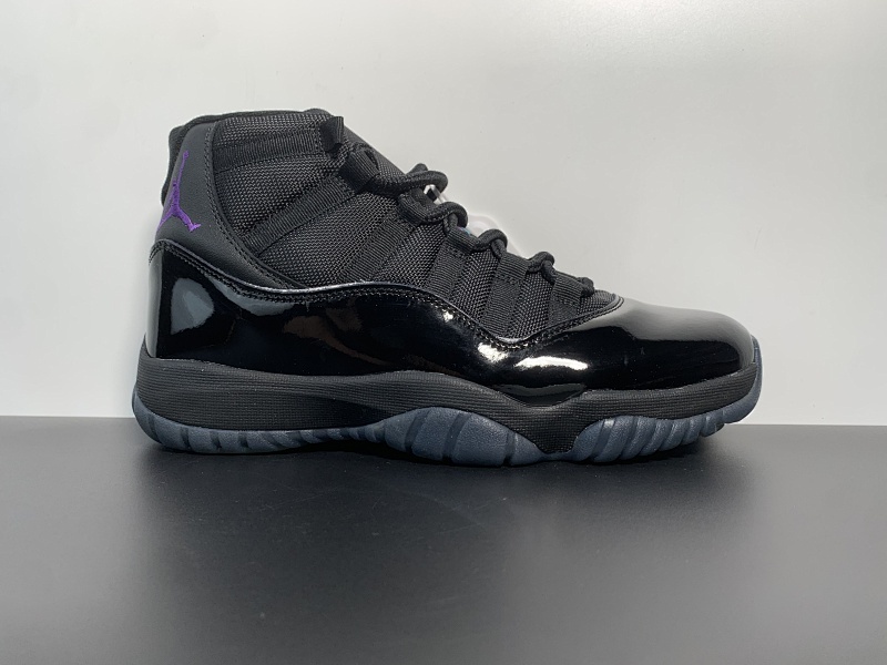纯原版本 Air Jordan 11 Retro   高邦 黑紫  货号：378037-006 尺码：40 40.5 41 42 42.5 43 44 44.5 45 46 47.5
