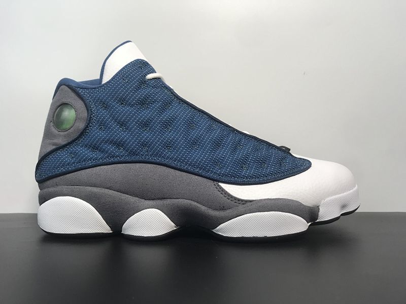 【EG50BA】纯原‎渠道 市面‎顶级货​品 AJ13海军蓝‎ 真猫​眼‌原厂‌碳板 货号：414571 401 尺码：40-46带半‎码